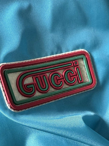 Gucci Nylon Blouson Windbreaker Jacket with Hoodie 40 US (50 Euro) IT 740572 NWT