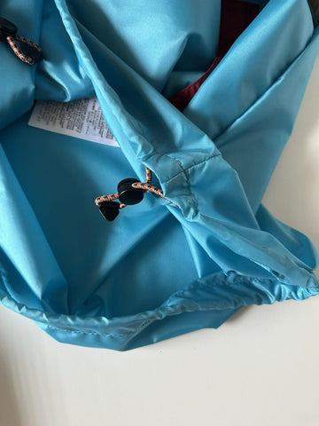 Gucci Nylon Blouson Windbreaker Jacket with Hoodie 40 US (50 Euro) IT 740572 NWT