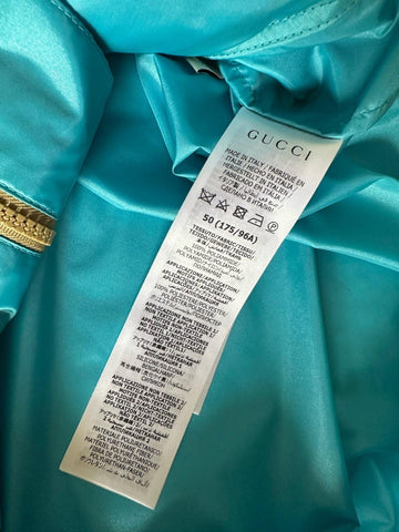 Gucci Nylon Blouson Windbreaker Jacket with Hoodie 40 US (50 Euro) IT 740572 NWT