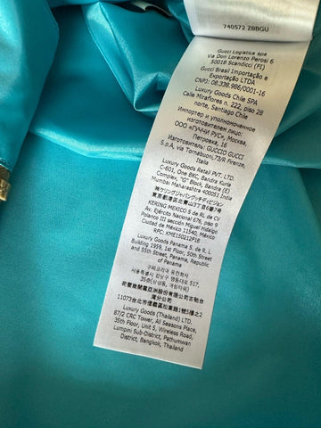 Gucci Nylon Blouson Windbreaker Jacket with Hoodie 40 US (50 Euro) IT 740572 NWT