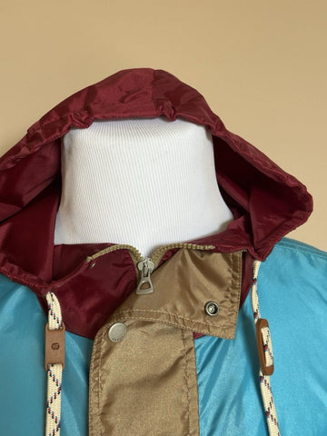 Gucci Nylon Blouson Windbreaker Jacket with Hoodie 40 US (50 Euro) IT 740572 NWT