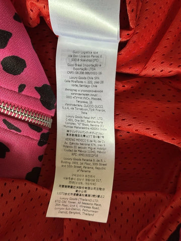 Gucci MLB Pirates Zip Jacket Fuchsia/Black Small (Oversized) 714464 NWT