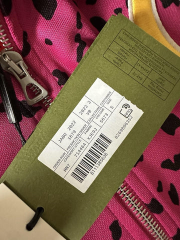 Gucci MLB Pirates Zip Jacket Fuchsia/Black Small (Oversized) 714464 NWT