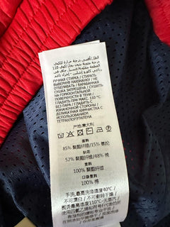 Gucci Men's Red/White/Blue Jacket with Hoodie Small 706413 NWT