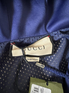 Gucci Men's Red/White/Blue Jacket with Hoodie Small 706413 NWT