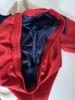 Gucci Men's Red/White/Blue Jacket with Hoodie Small 706413 NWT
