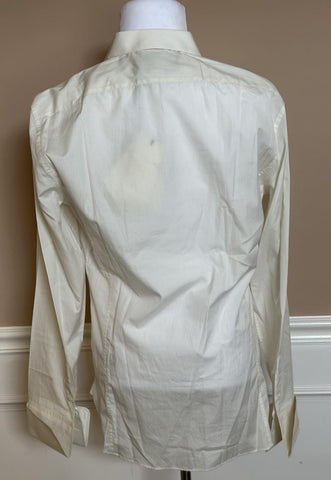 Gucci Soft White Tuxedo Dress Shirt 42/16.5 Italy 581432 NWT $550