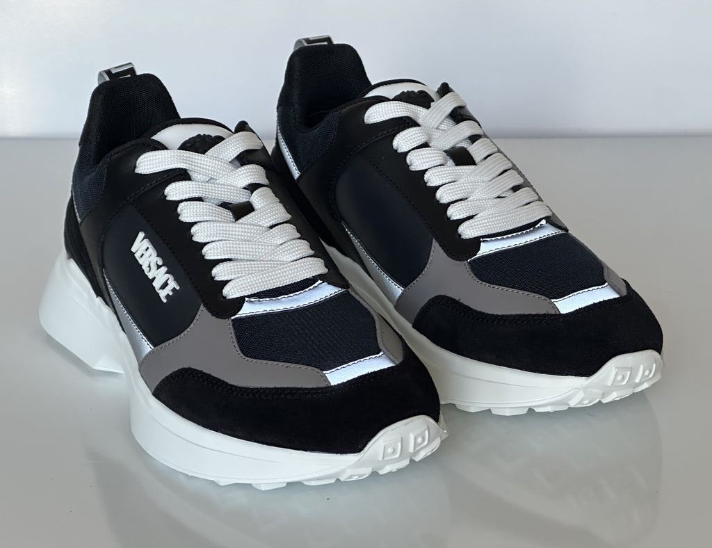 Versace Medusa Men’s Dark Blue/Gray Sneakers 13 US (46 Euro) 1011942 IT NIB $850