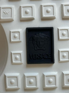 Versace Medusa Men’s Dark Blue/Gray Sneakers 13 US (46 Euro) 1011942 IT NIB $850