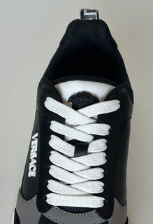 Versace Medusa Men’s Dark Blue/Gray Sneakers 13 US (46 Euro) 1011942 IT NIB $850
