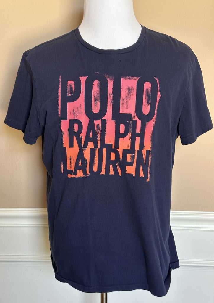 Polo Ralph Lauren Short Sleeve Logo T-shirt Blue Large