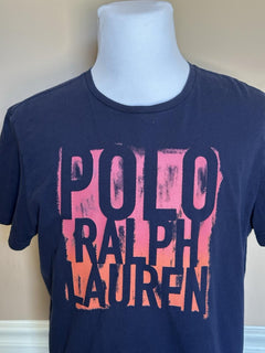 Polo Ralph Lauren Short Sleeve Logo T-shirt Blue Large