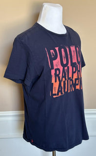 Polo Ralph Lauren Short Sleeve Logo T-shirt Blue Large