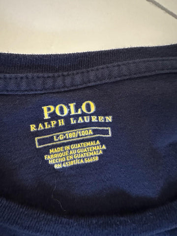 Polo Ralph Lauren Short Sleeve Logo T-shirt Blue Large