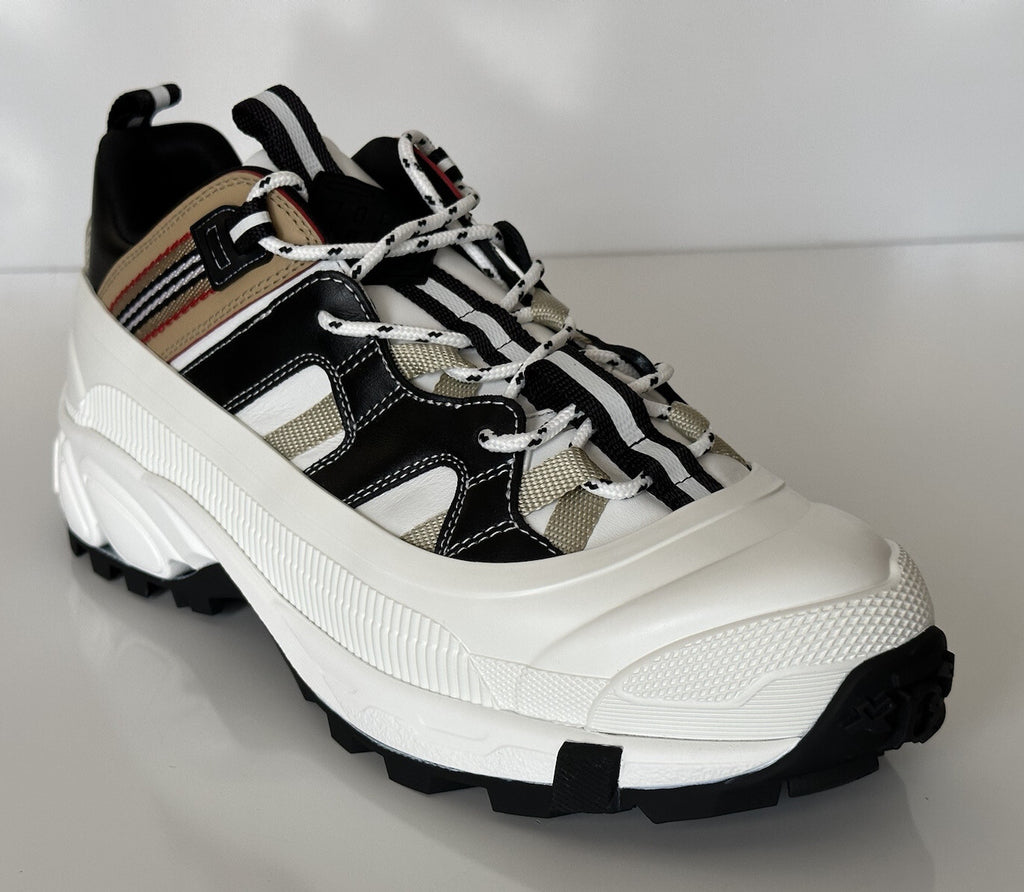 Burberry Arthur Men's White Icon Stripe Sneakers 11.5 US (44.5) 8048548