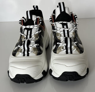 Burberry Arthur Men's White Icon Stripe Sneakers 11.5 US (44.5) 8048548
