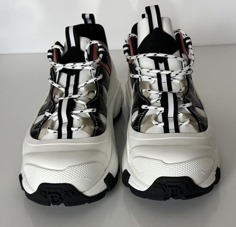 Burberry Arthur Men's White Icon Stripe Sneakers 11.5 US (44.5) 8048548