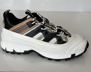 Burberry Arthur Men's White Icon Stripe Sneakers 11.5 US (44.5) 8048548