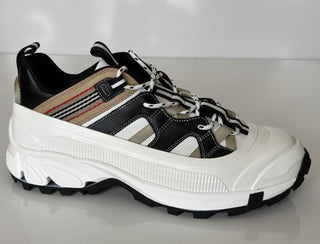Burberry Arthur Men's White Icon Stripe Sneakers 11.5 US (44.5) 8048548