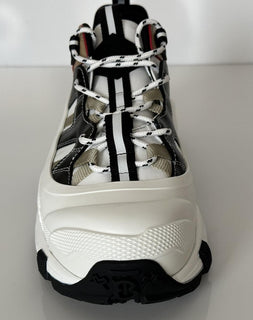 Burberry Arthur Men's White Icon Stripe Sneakers 11.5 US (44.5) 8048548