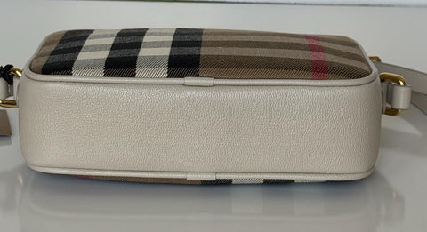 Burberry Manzoni Small Camera Bag Limestone With IP Check 81044341 IT NWT $1050