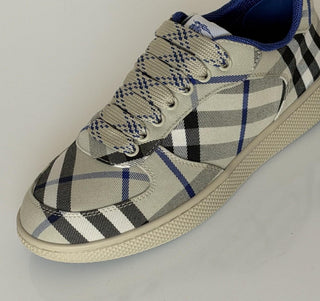 Burberry Women's Lichen IP Check Low Top Sneakers 8.5 US (38.5) 8095373 NIB $750