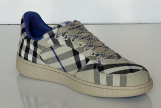 Burberry Women's Lichen IP Check Low Top Sneakers 8.5 US (38.5) 8095373 NIB $750