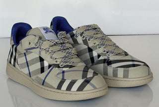 Burberry Women's Lichen IP Check Low Top Sneakers 8 US (38)  IT 8095373 NIB $750