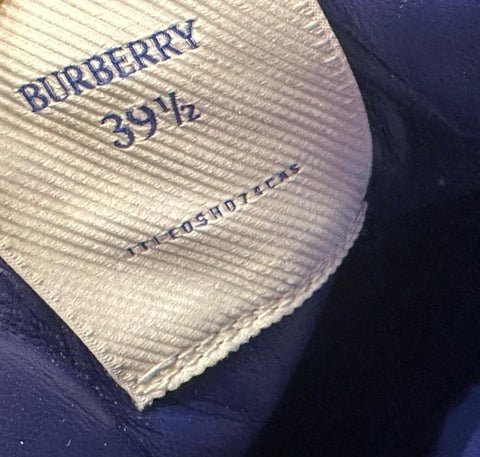 Burberry Women's Lichen IP Check Low Top Sneakers 9.5 US (39.5) 8095373 NIB $750