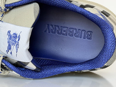 Burberry Women’s Lichen IP Check Sneakers 7.5 US (37.5)  8095373 NIB $750