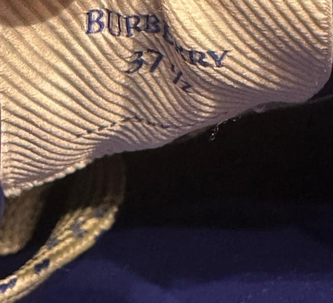 Burberry Women’s Lichen IP Check Sneakers 7.5 US (37.5)  8095373 NIB $750