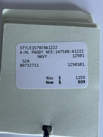 Burberry Paddy Leather Camera Shoulder Bag Navy England 8073271 NWT $1150