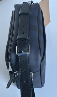 Burberry Paddy Leather Camera Shoulder Bag Navy England 8073271 NWT $1150