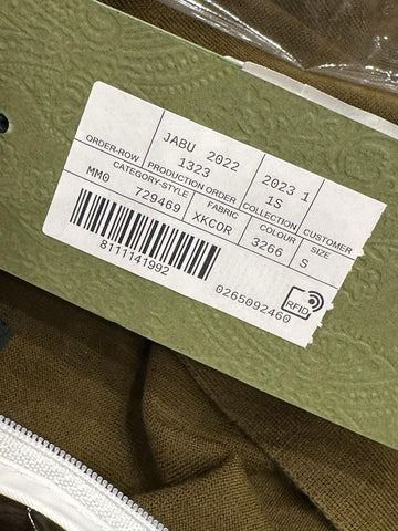 Gucci Military Green Wool Cardigan Sweater Small 729469 Italy NWT $1980