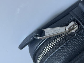 Burberry Men's Paddy Leather Crossbody Bag Dark Navy 80846161 Italy NWT