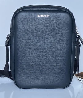 Burberry Men's Paddy Leather Crossbody Bag Dark Navy 80846161 Italy NWT