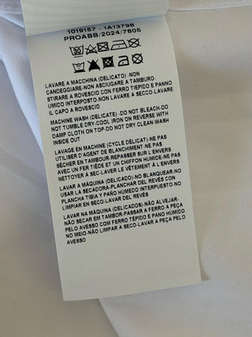 Versace Graphic Print Short Sleeve Shirt White&Gold 58 Euro (XL-2XL) 1019157 NWT