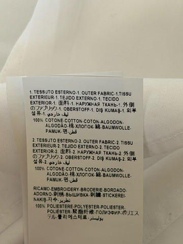 Versace Graphic Print Short Sleeve Shirt White&Gold 58 Euro (XL-2XL) 1019157 NWT