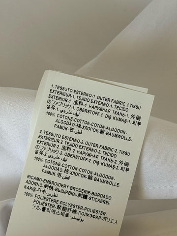 Versace Graphic Print Short Sleeve Shirt White&Gold 58 Euro (XL-2XL) 1019157 NWT