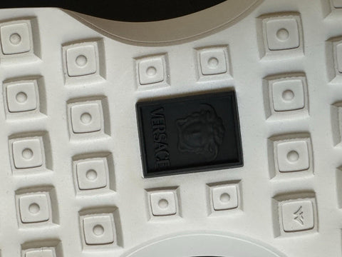 Versace Low Top Women's White Sneakers 11 US (41 Euro) 1011941 Italy NIB $825