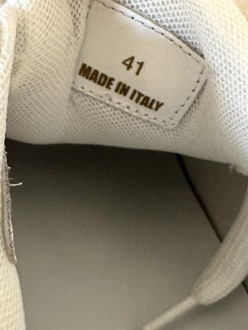 Versace Low Top Women's White Sneakers 11 US (41 Euro) 1011941 Italy NIB $825