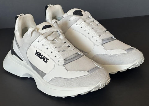 Versace Low Top Women's White Sneakers 11 US (41 Euro) 1011941 Italy NIB $825