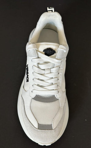 Versace Low Top Women's White Sneakers 11 US (41 Euro) 1011941 Italy NIB $825