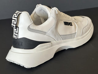 Versace Low Top Women's White Sneakers 11 US (41 Euro) 1011941 Italy NIB $825