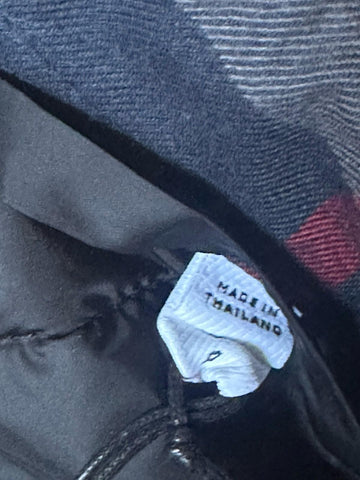 Burberry Forres Men’s Navy IP Check Cotton Jacket 8084188 S (Fits M) NWT $1350