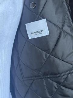 Burberry Forres Men’s Navy IP Check Cotton Jacket 8084188 S (Fits M) NWT $1350