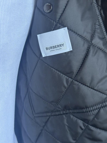 Burberry Forres Men’s Navy IP Check Cotton Jacket 8084188 S (Fits M) NWT $1350