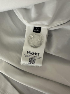 Versace Women’s Informal Long Sleeve Shirt White 8 US (42 Euro) 1019238 NWT
