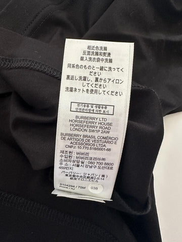 Burberry Women’s Elyssa Check Black Sleeveless Top M 8104294 NWT $435