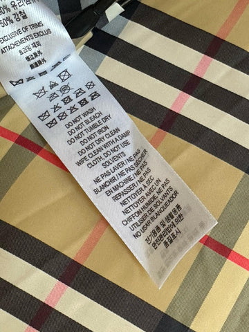 Burberry Waterloo Archive Beige Check Walking Umbrella 80777071 NWT $690